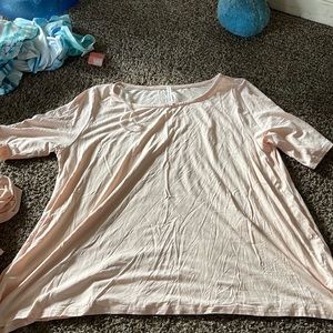 Pink tee very lightweight